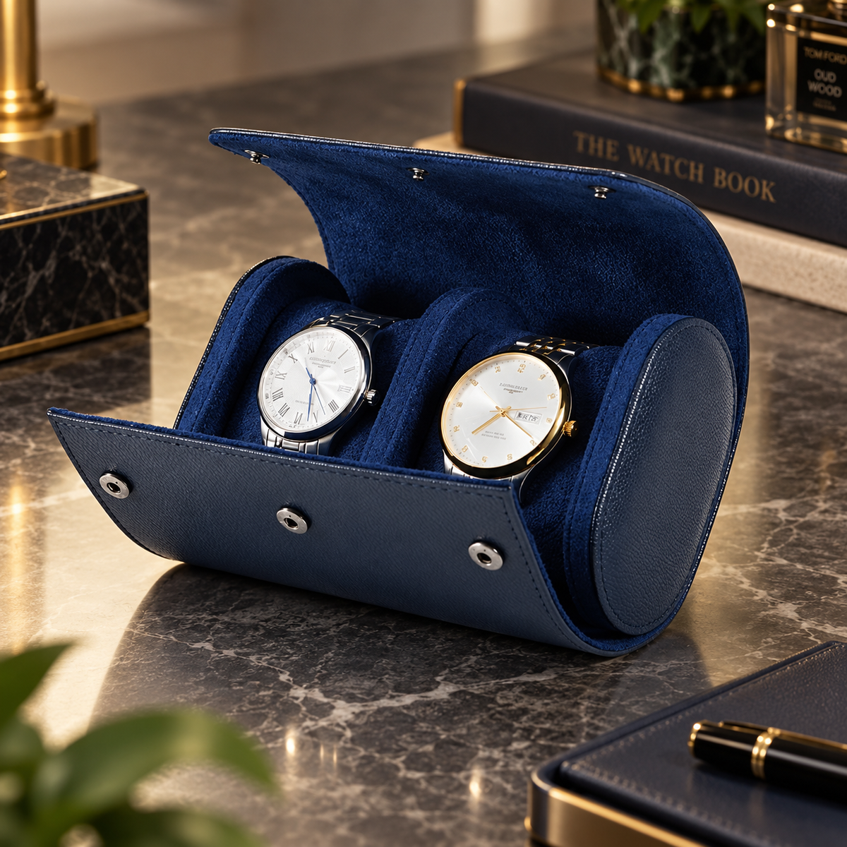 Étui de Voyage pour 2 Montres – Ocean