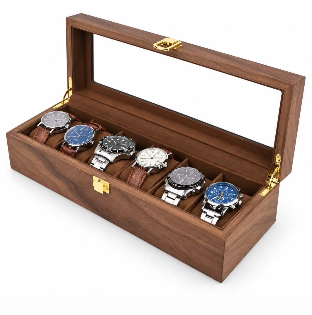 Boîte à Montres en Bois – Écrin Valmont