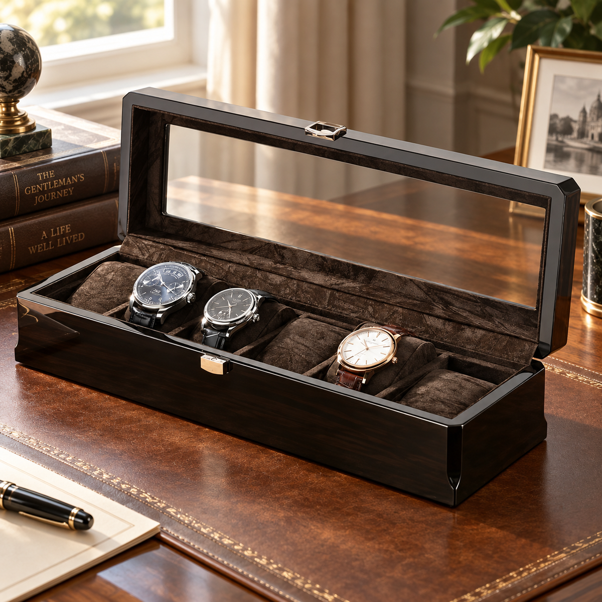 Boîte à Montres en Bois – Astoria