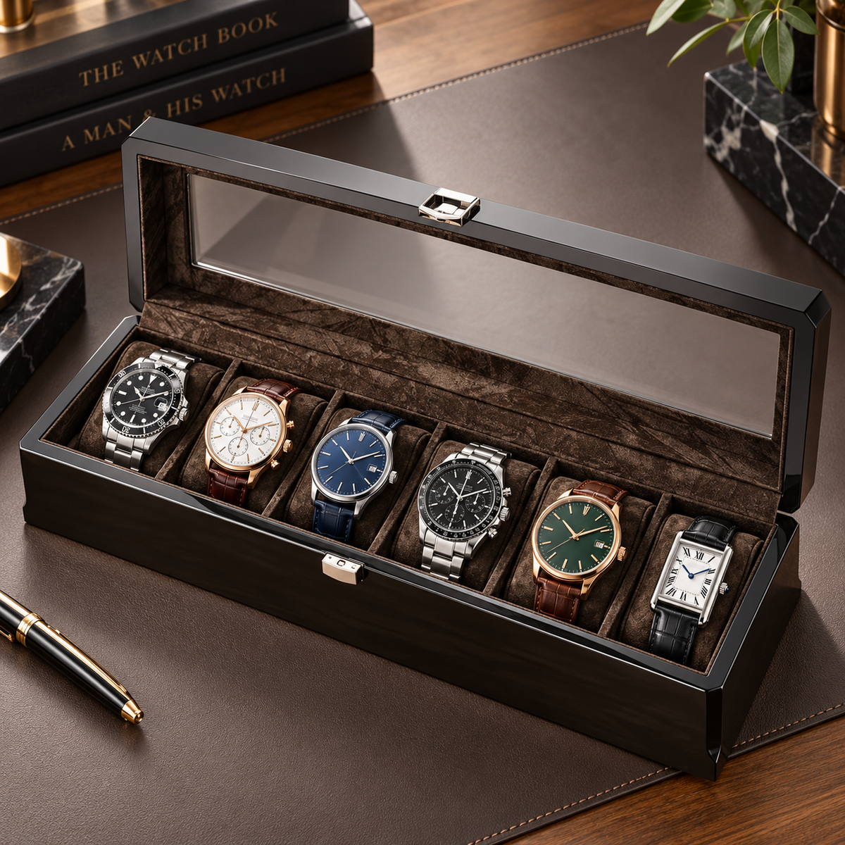 Boîte à Montres en Bois – Astoria