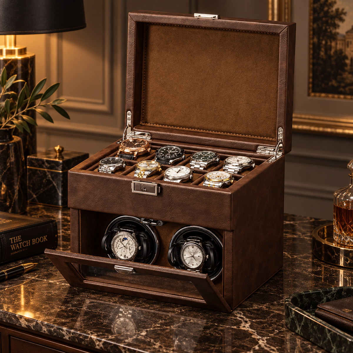 Coffret Remontoir Automatique pour Montres – Versailles