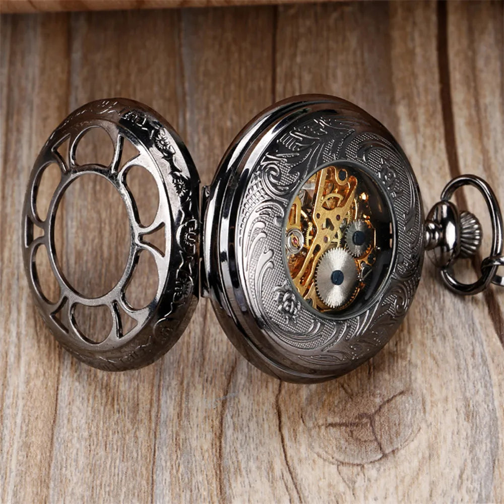 Montre Gousset Mécanique Rose Gold