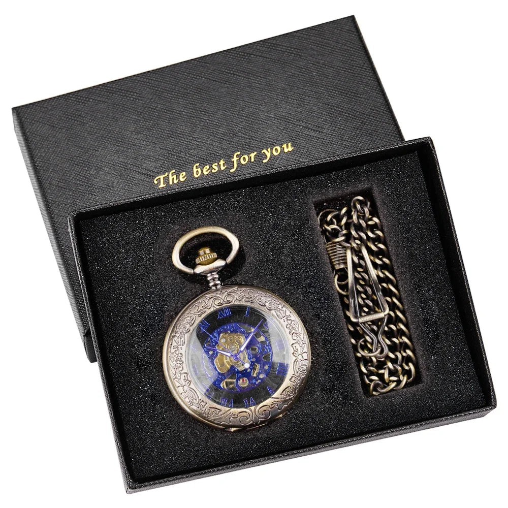 Montre Gousset Cadran Saphir