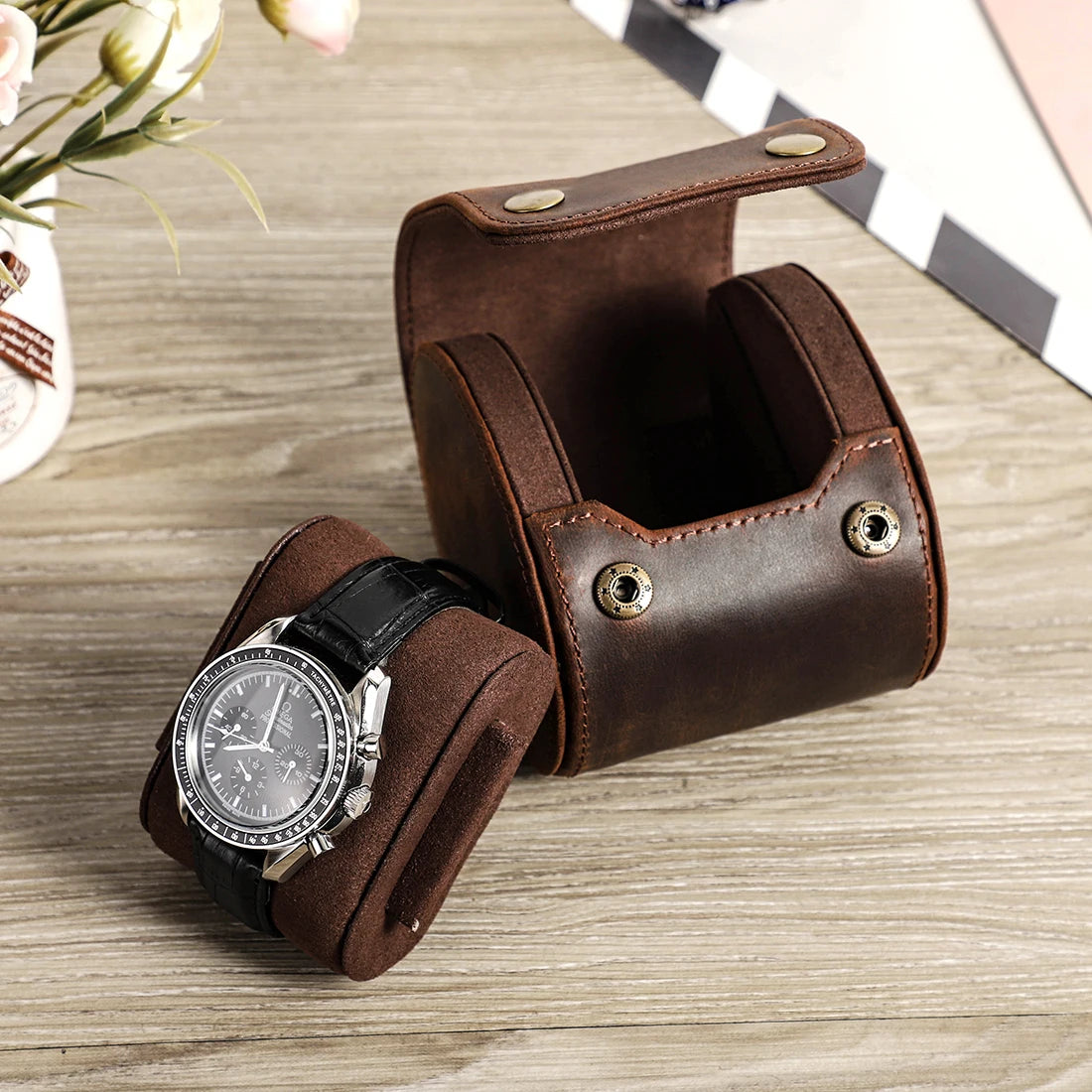 Étui à 1 Montres – Carmin