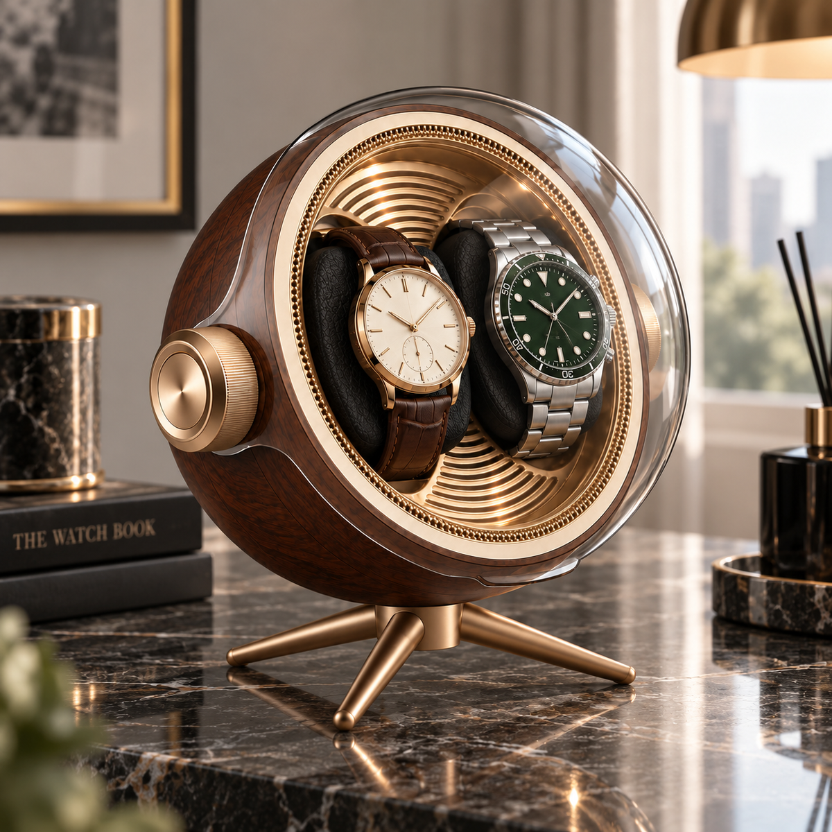 Remontoir Automatique 2 Montres – Sphère Héritage