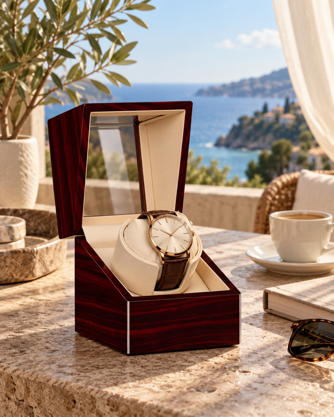Remontoir en Bois 1 montre – Venise