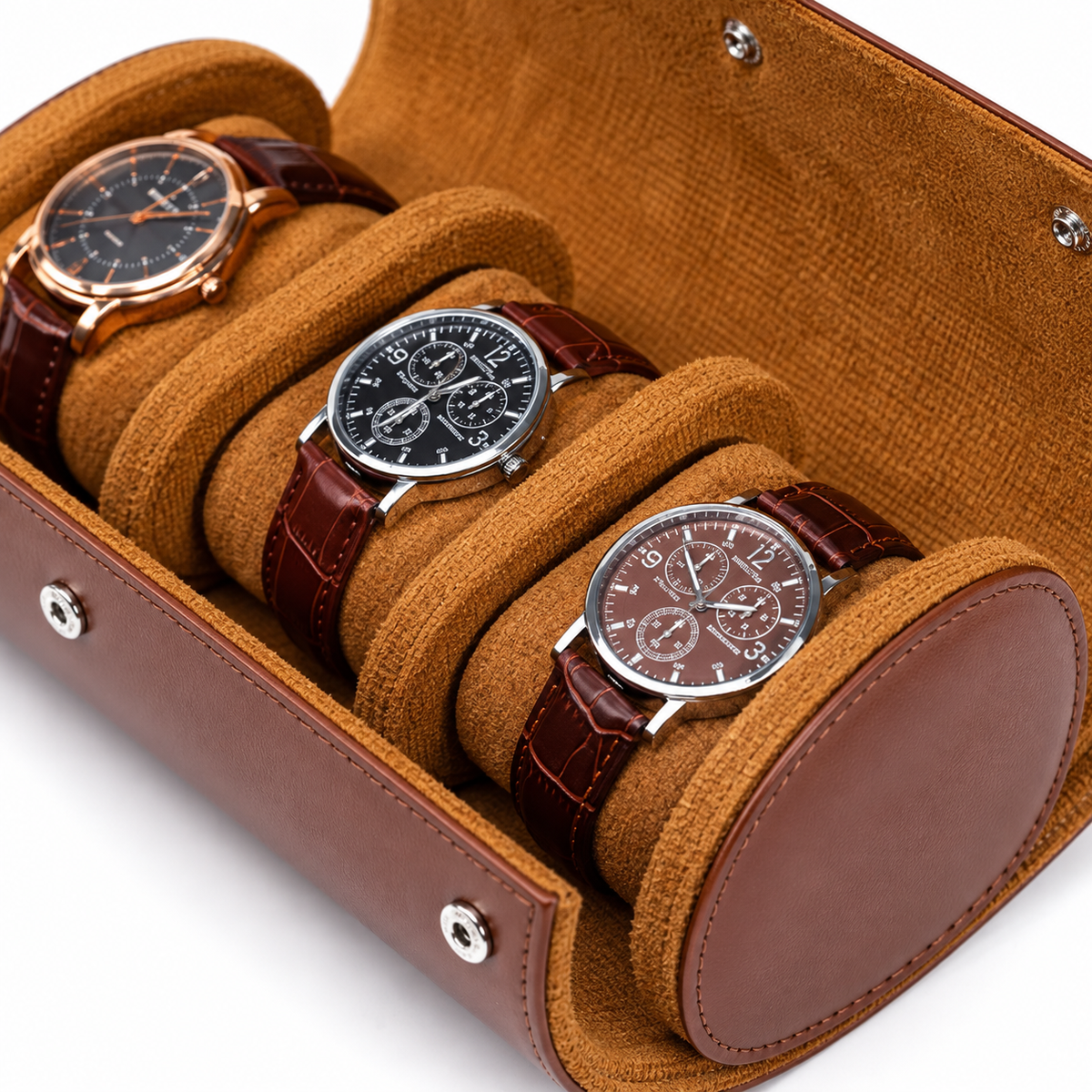 Étui de Voyage pour 3 Montres – Raphaël