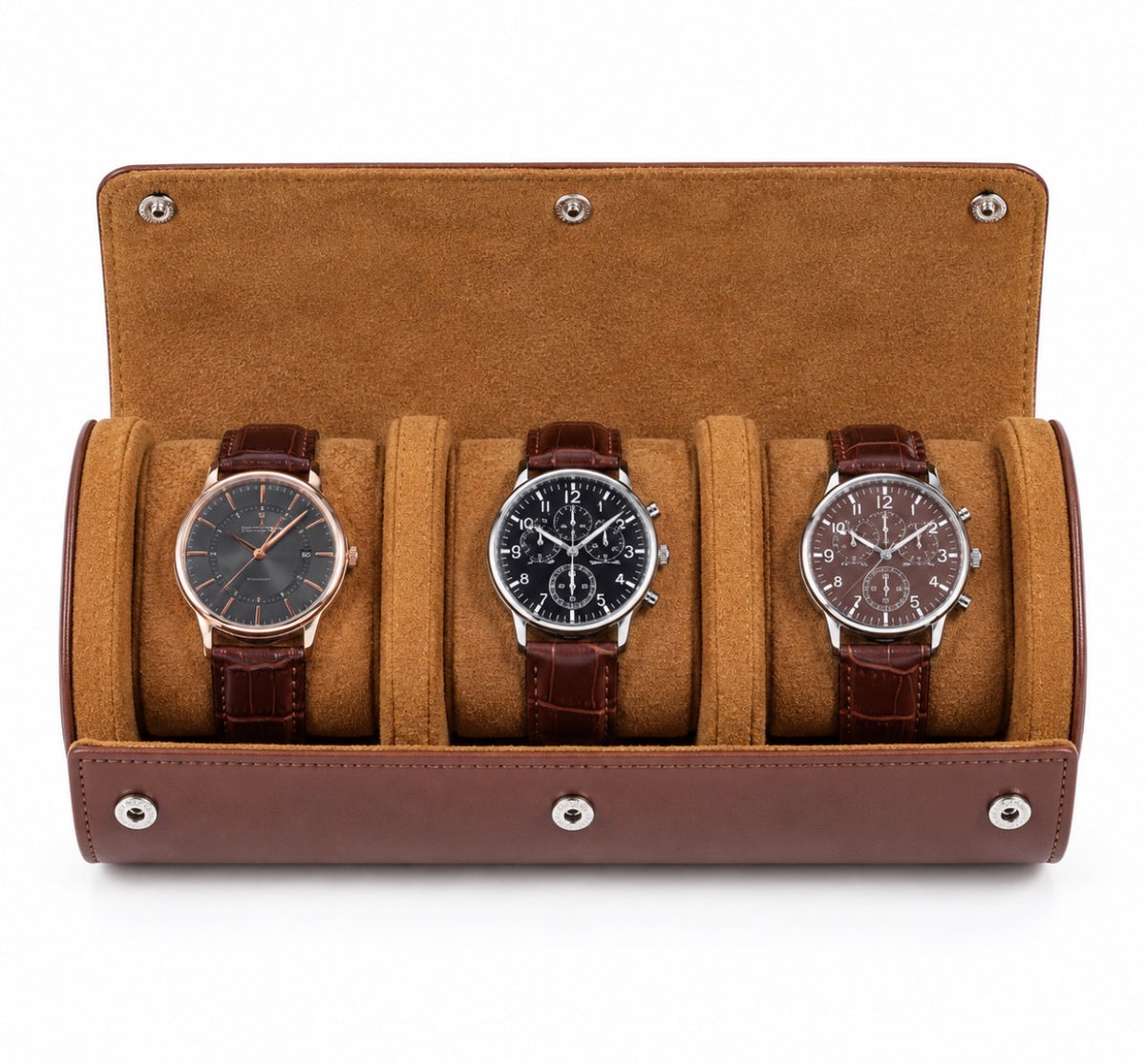 Étui de Voyage pour 3 Montres – Raphaël