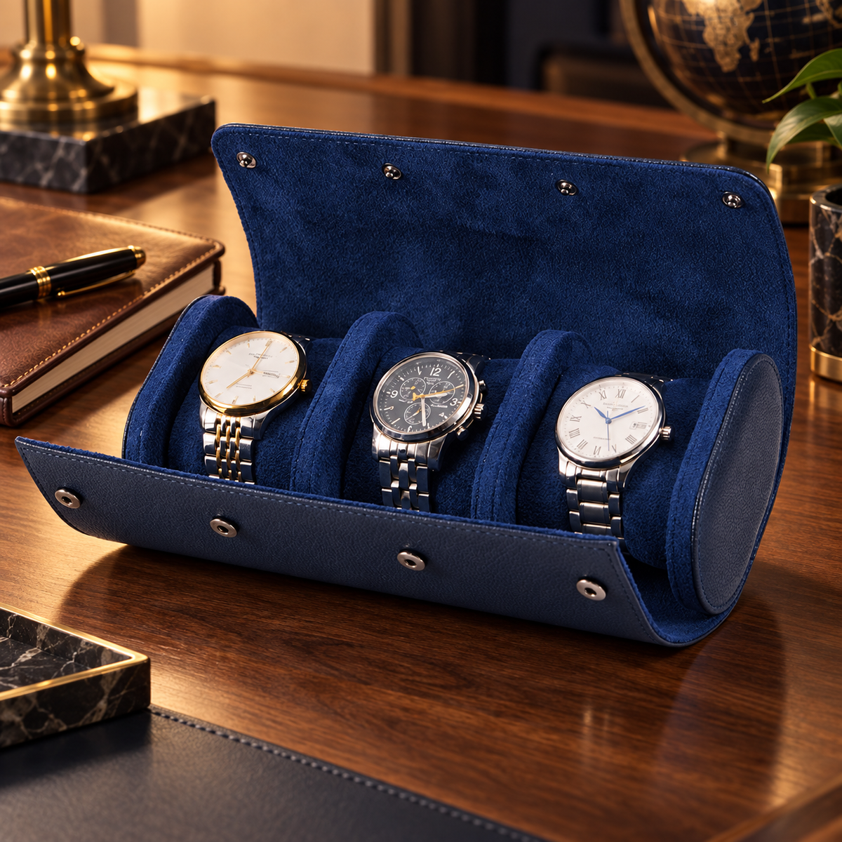Étui de Voyage pour 3 Montres – Ocean