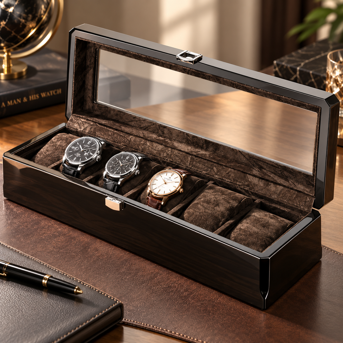 Boîte à Montres en Bois – Astoria
