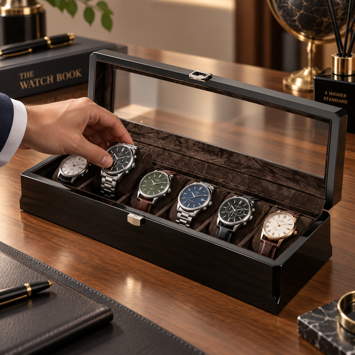 Boîte à Montres en Bois – Astoria