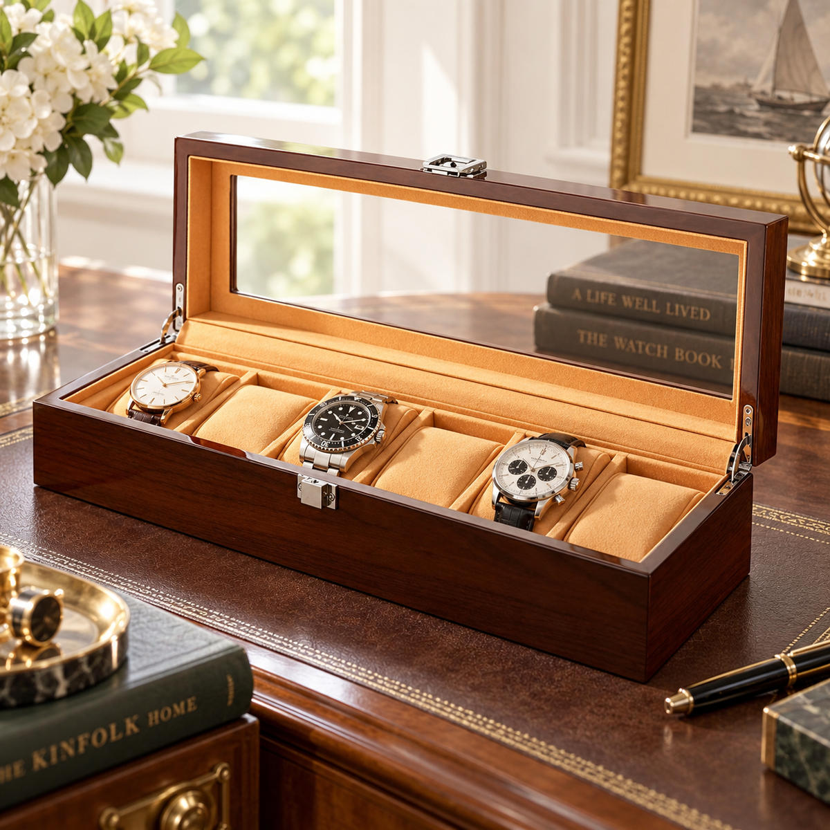 Boîte à Montres en Bois – Astoria