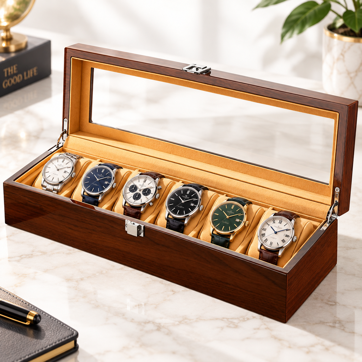 Boîte à Montres en Bois – Astoria