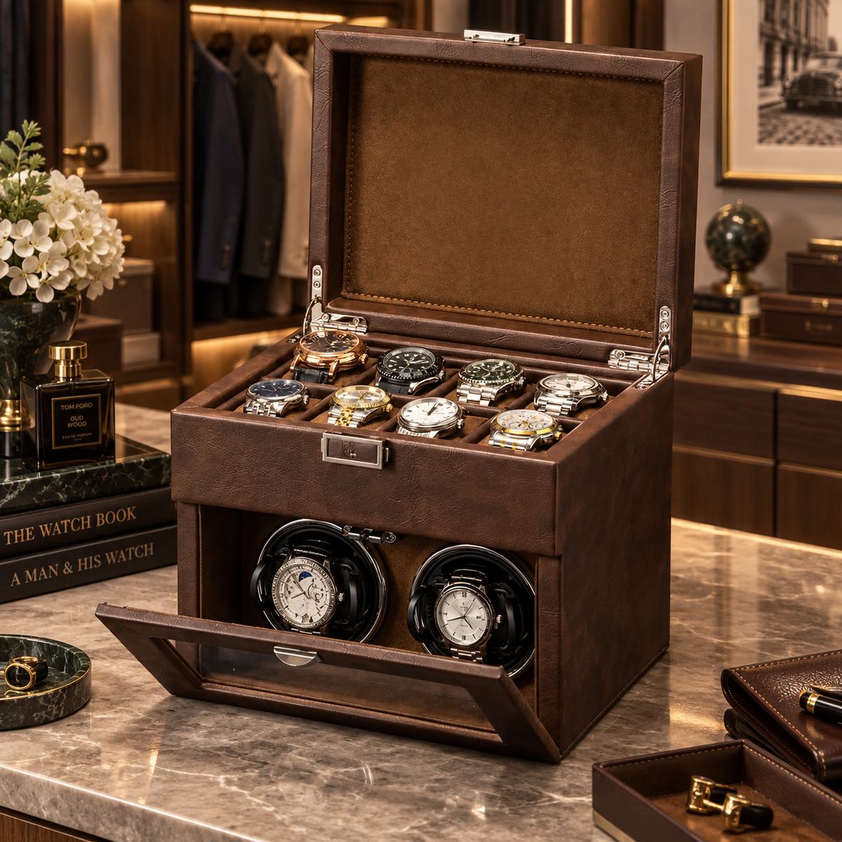 Coffret Remontoir Automatique pour Montres – Versailles