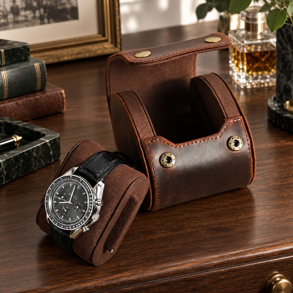 Étui à 1 Montres – Carmin