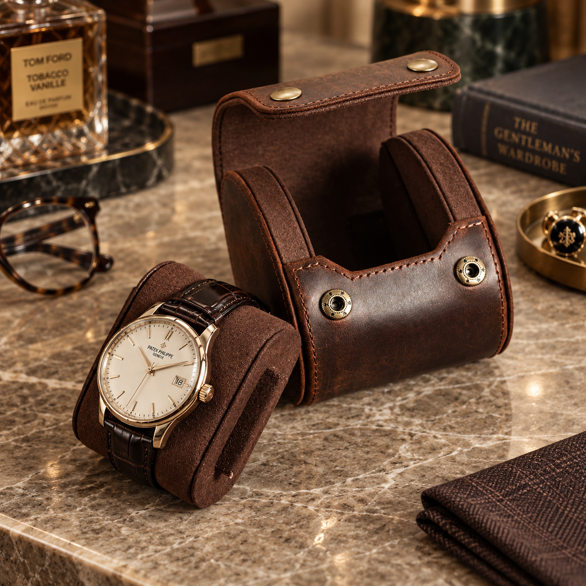 Étui à 1 Montres – Carmin