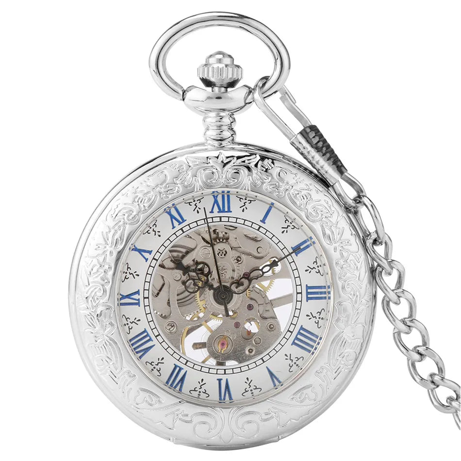Montre à Gousset Mécanique Argenté