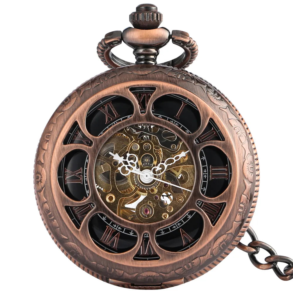 Montre Gousset Mécanique Rose Gold