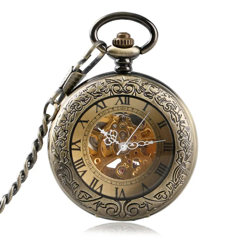 Montre Gousset Bronze style vintage