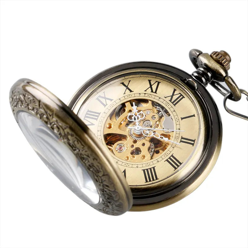 Montre Gousset Bronze style vintage