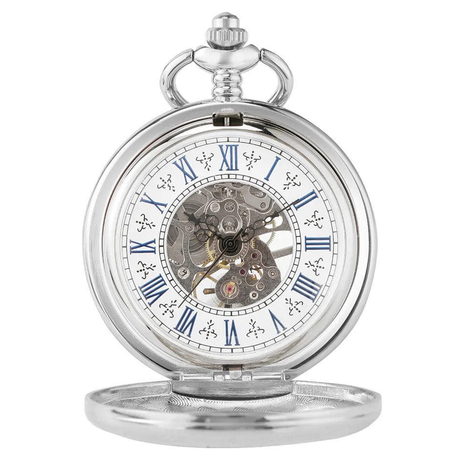 Montre à Gousset Mécanique Argenté