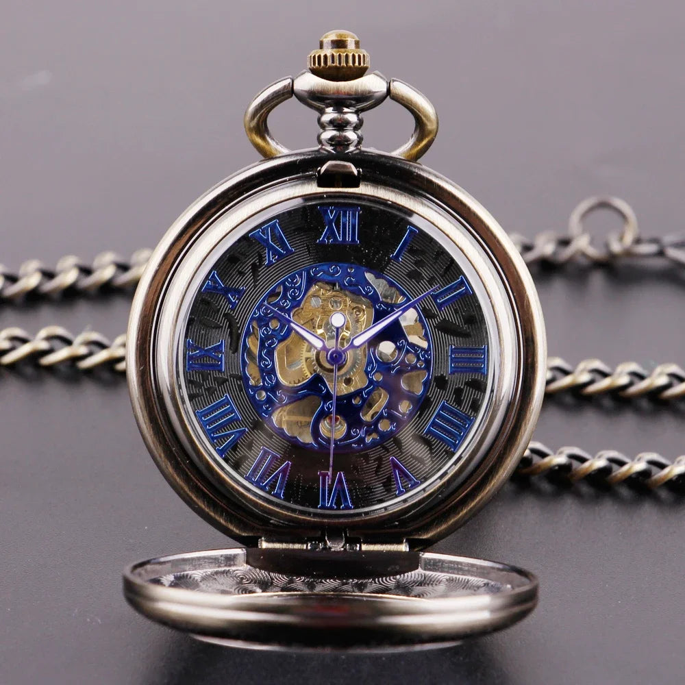 Montre Gousset Cadran Saphir