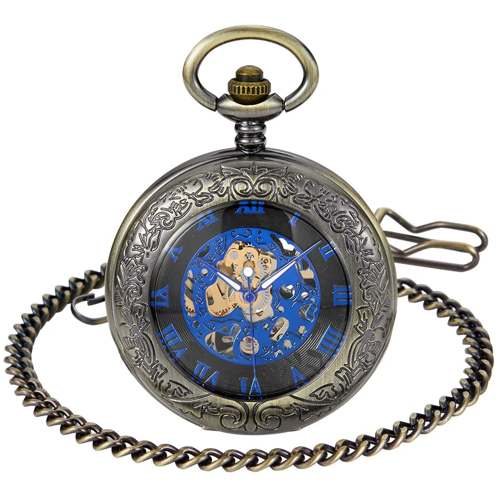 Montre Gousset Cadran Saphir
