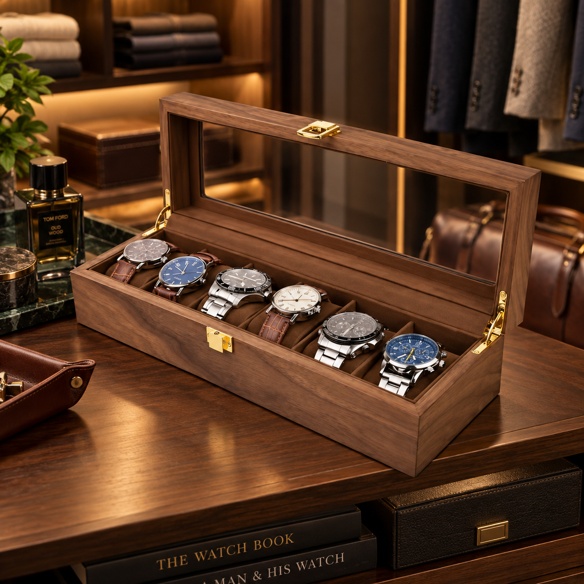Boîte à Montres en Bois – Écrin Valmont