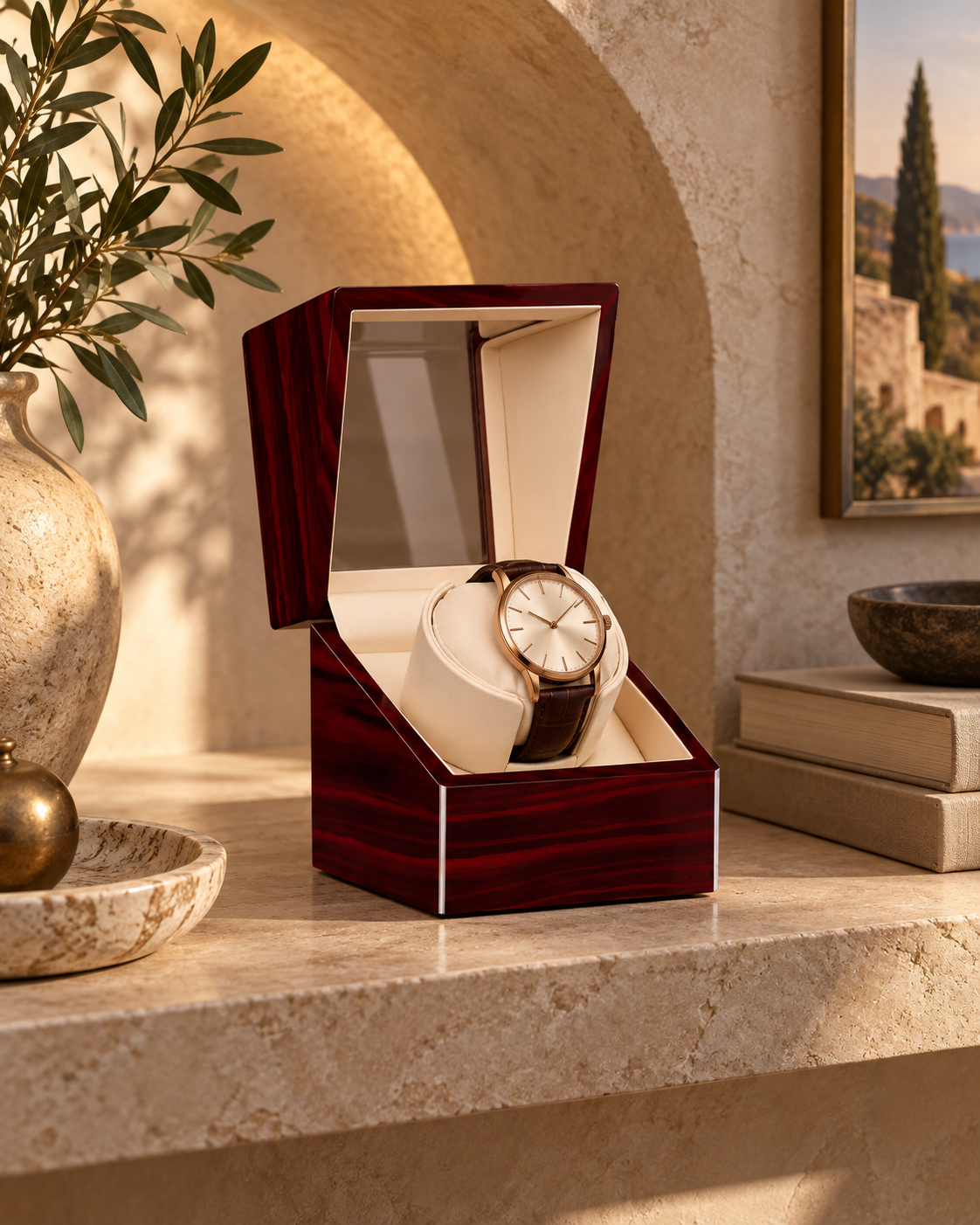 Remontoir en Bois 1 montre  – Venise